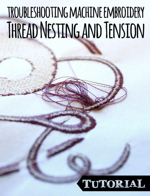 Thread Nesting and Tension Machine Embroidery Designs Urban Threads