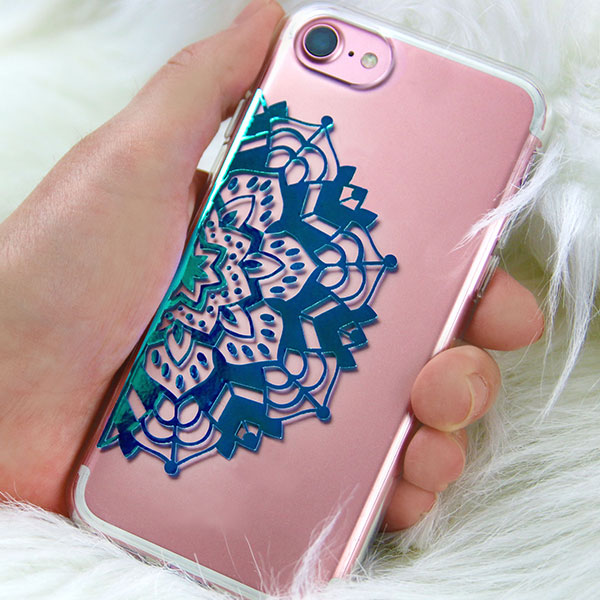 Half Mandala Phone Case