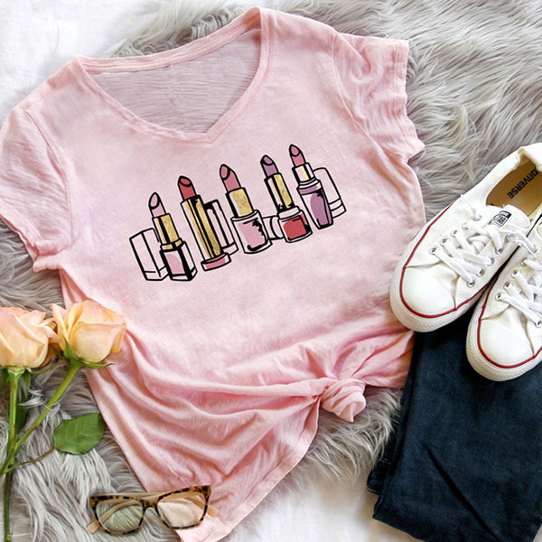 Lipstick Array T-Shirt