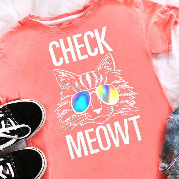 Check Meowt T-Shirt