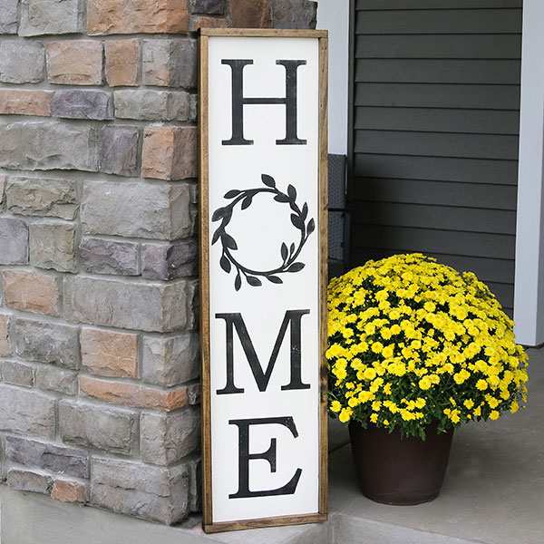 Home Wooden Sign
