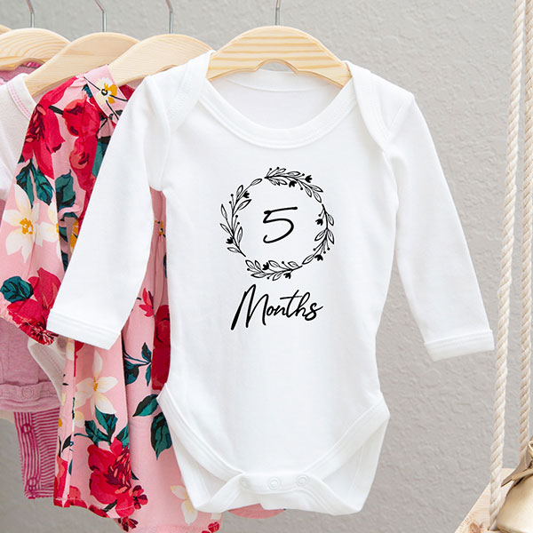 Monthly Milestones Onesie