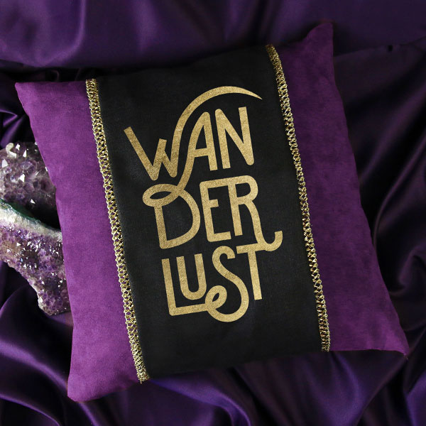 Wanderlust Pillow