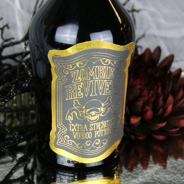 ApotheScary Zombie Reviver Bottle Label