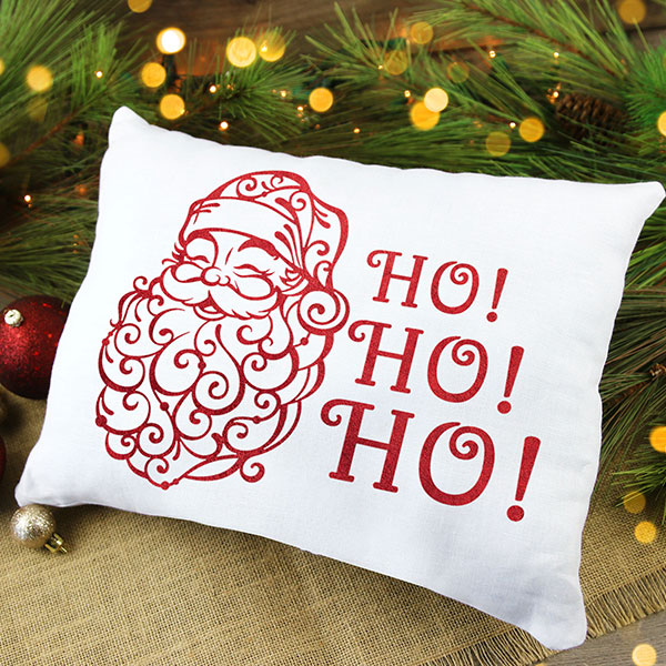 Santa Ho Ho Ho Pillow