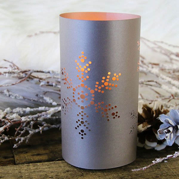 Intricate Snowflake Paper Luminary