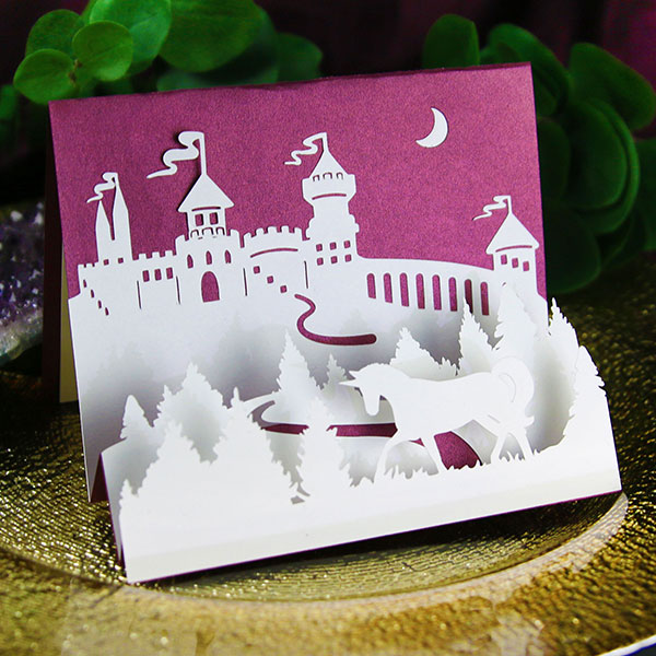 Fantasy Accordion Greeting Card