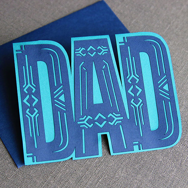 Dapper Dad Greeting Card