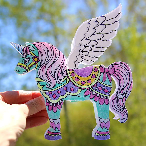 Cut & Color Unicorn
