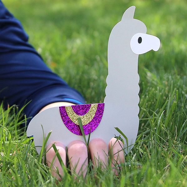 Llama Finger Puppet