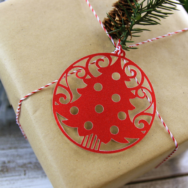 Christmas Tree Gift Tag