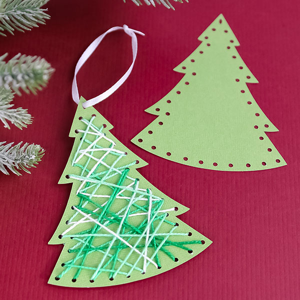 String Art Tree Ornament