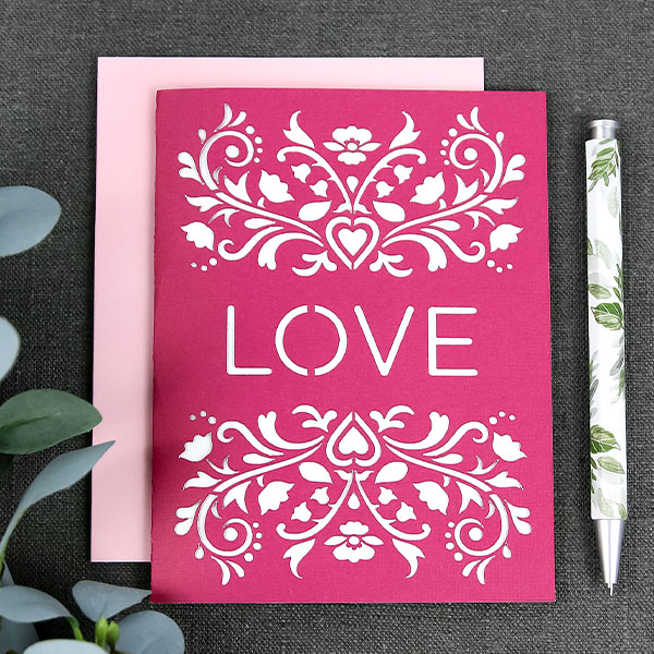 Flourishing Love Greeting Card