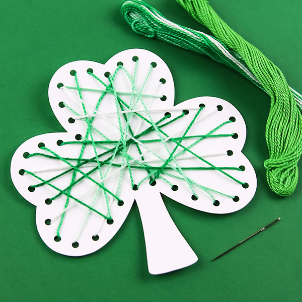 String Art Shamrock
