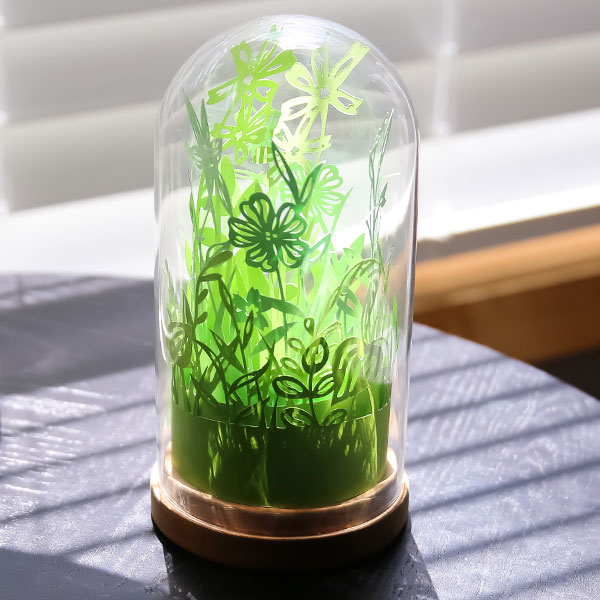 3D Garden Bell Jar