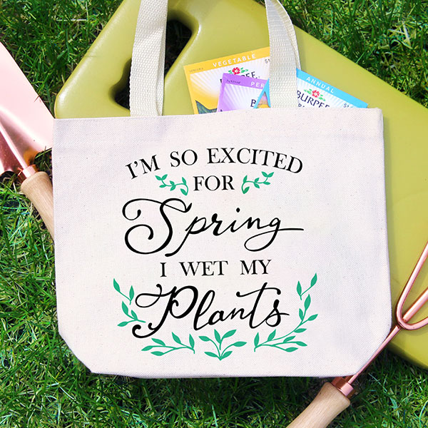 I Wet My Plants Tote Bag