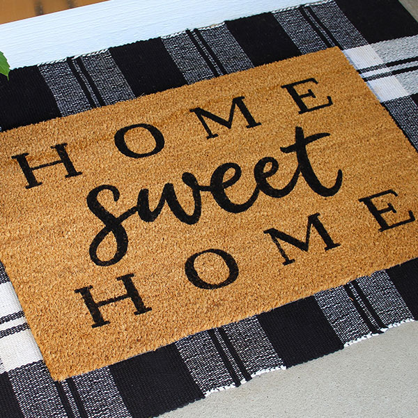 Home Sweet Home Door Mat