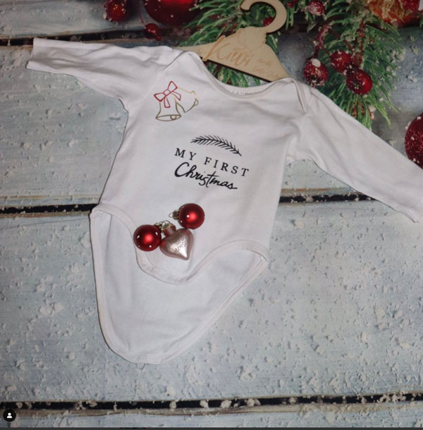 My First Christmas Onesie