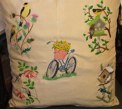Bikes, Birds, and Blooms