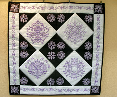 Dashing Fashionable Quilt of Elegance