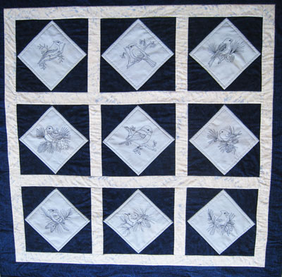 Birds of Winter Quilt