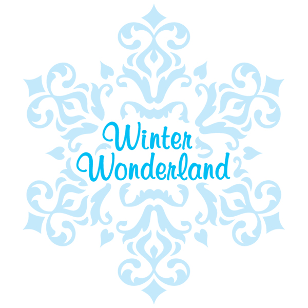 Damask Snowflake - Winter Wonderland [SVG, DXF]