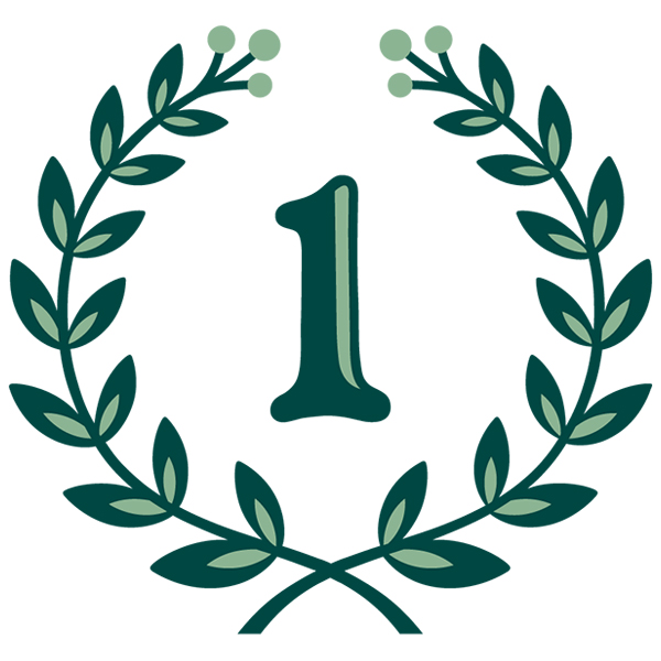 Laurel Alphabet - 1 [SVG, DXF]