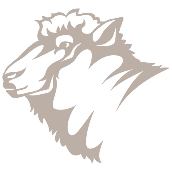 Farm Silhouette Sheep 2 [SVG, DXF]