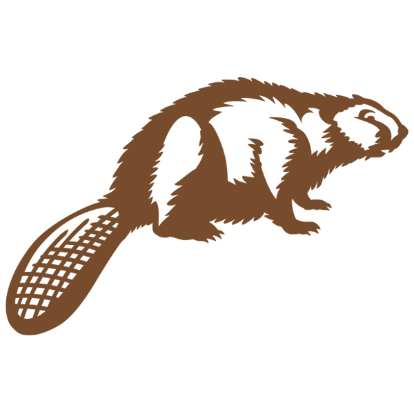 Beaver Silhouette [SVG, DXF]
