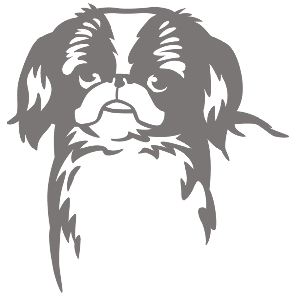 Japanese Chin Silhouette [SVG, DXF]