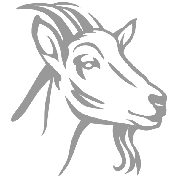 Farm Silhouette Goat 2 [SVG, DXF]