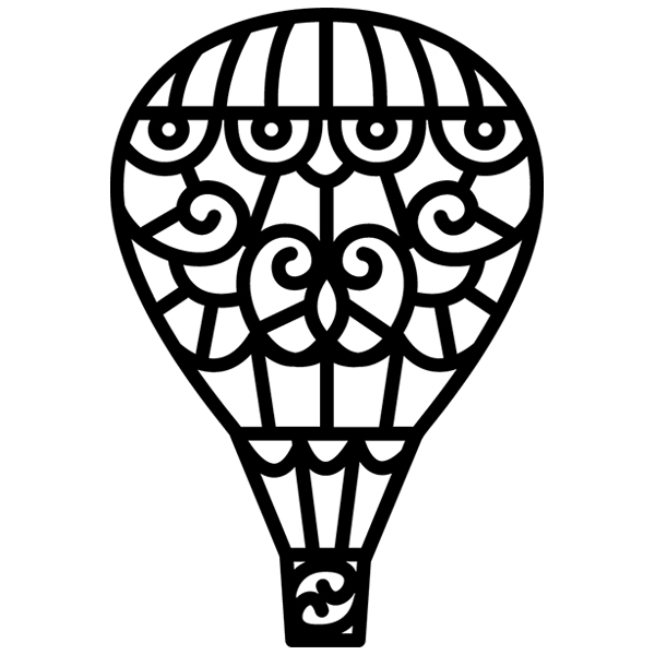 Sky Dancers - Hot-Air Balloon [SVG, DXF]