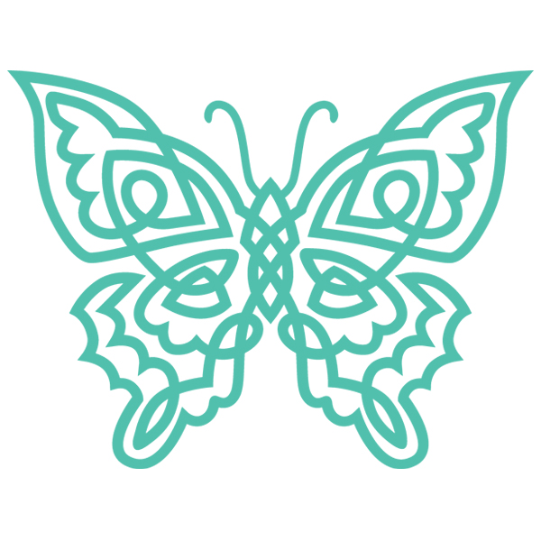 Celtic Butterfly [SVG, DXF]