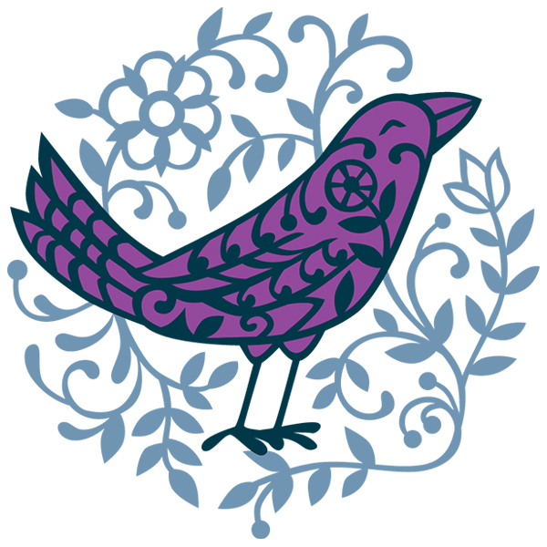 Bohemian Woods - Raven [SVG, DXF]