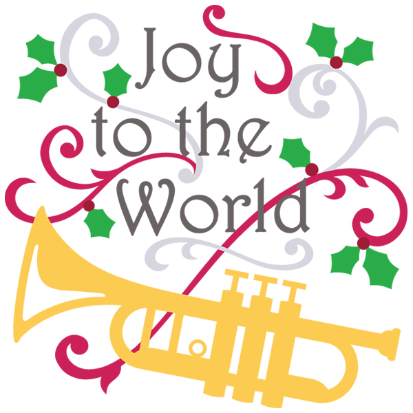 Joy to the World Square [SVG, DXF]