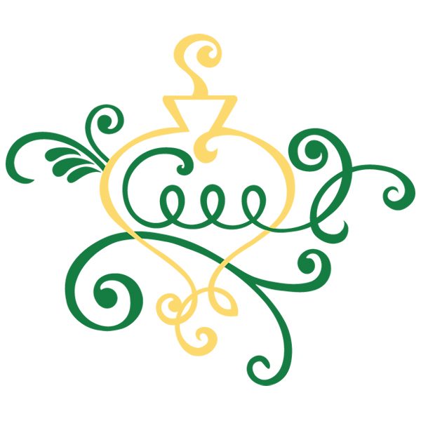 Fa La La Filigree Ornament 3 [SVG, DXF]