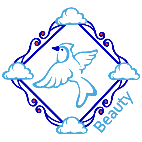 Beauty Blue Jay Diamond [SVG, DXF]