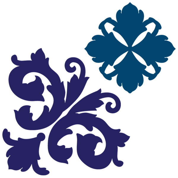 Baroque Flower Flourish [SVG, DXF]
