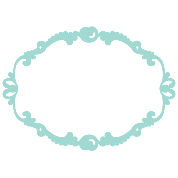 Baroque Cameo Frame [SVG, DXF]