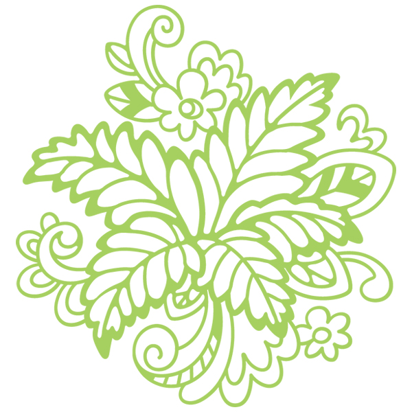 Doodle Ferns [SVG, DXF]