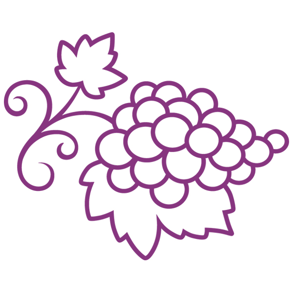 Doodle Grapes [SVG, DXF]