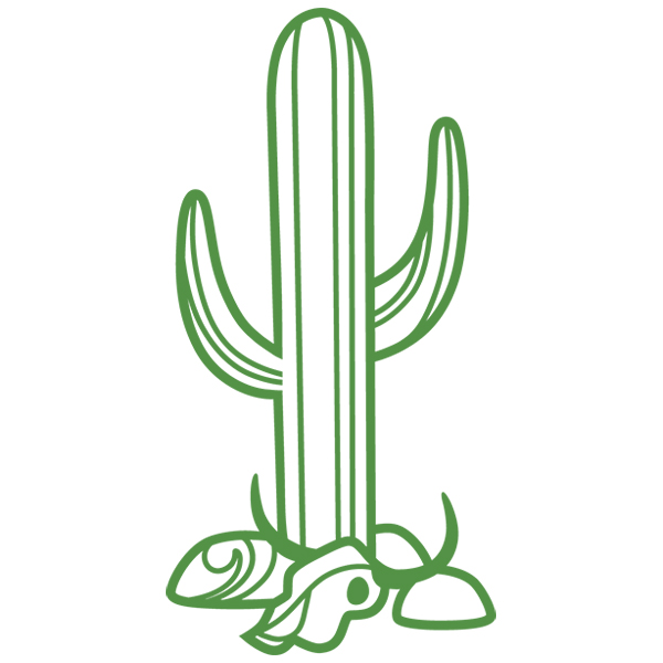 Doodle Cactus [SVG, DXF]