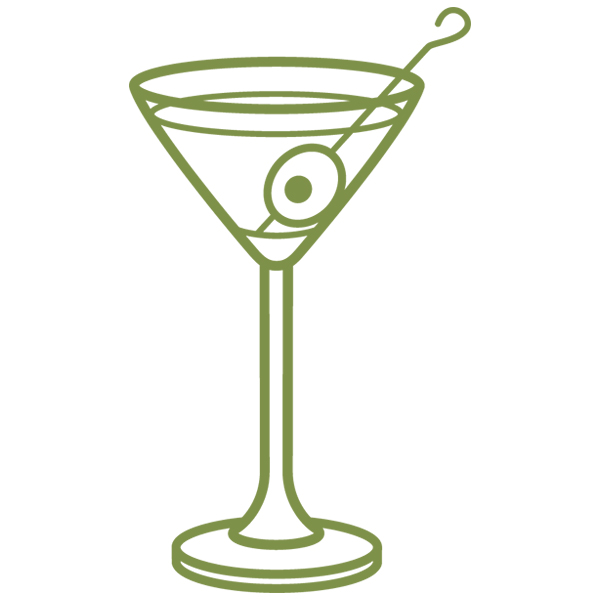 Doodle Martini [SVG, DXF]