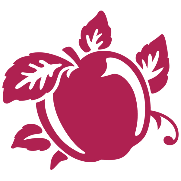Simply Apple [SVG, DXF]