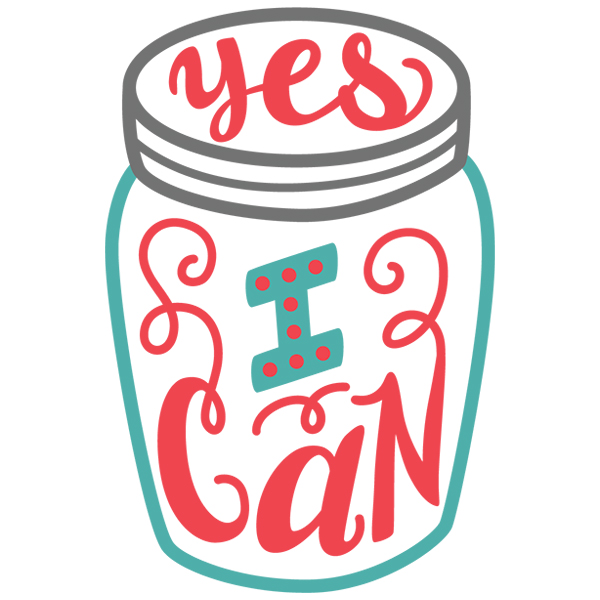 Yes I Can! [SVG, DXF]