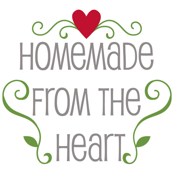 Homemade from the Heart [SVG, DXF]