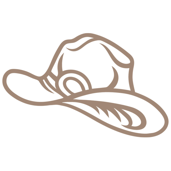 Cowboy Classic Hat 2 [SVG, DXF]