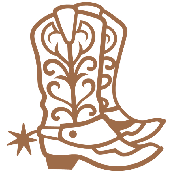 Cowboy Classic Boots 2 [SVG, DXF]