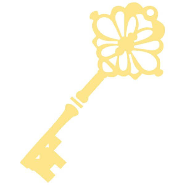 Antique Key 1 [SVG, DXF]