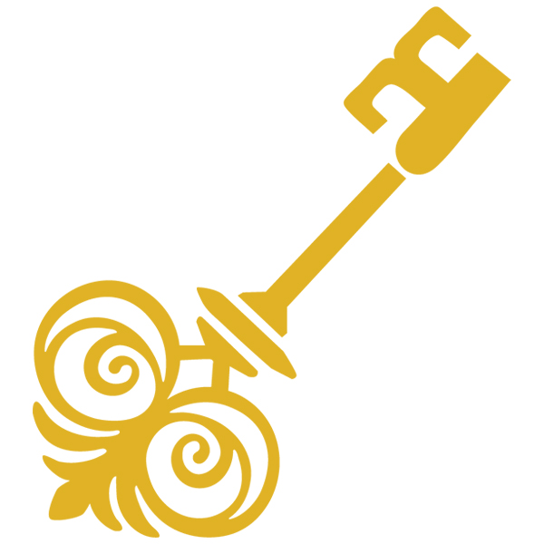 Antique Key 2 [SVG, DXF]